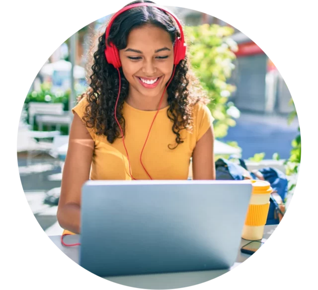 student ordering digital transcript